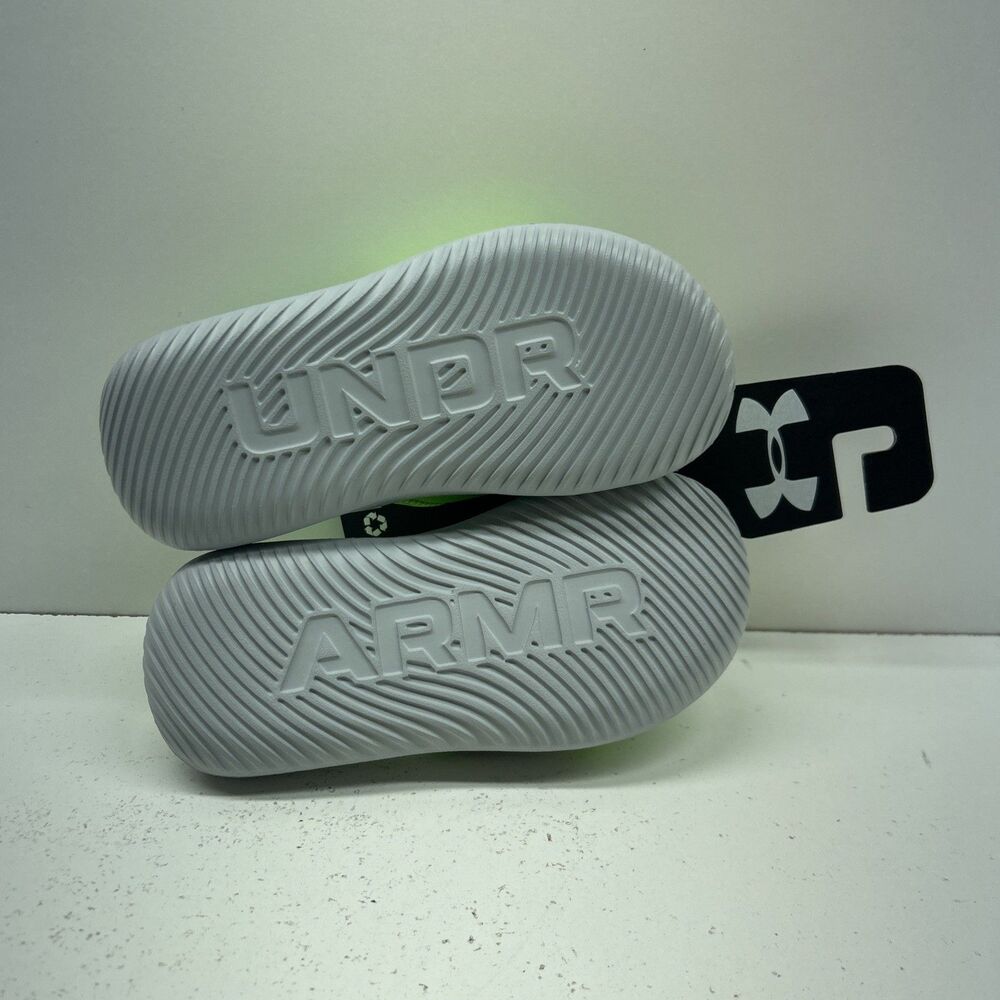 Under Armour 13K Boys Sandals Green/Gray NWOT - Picture 5 of 5